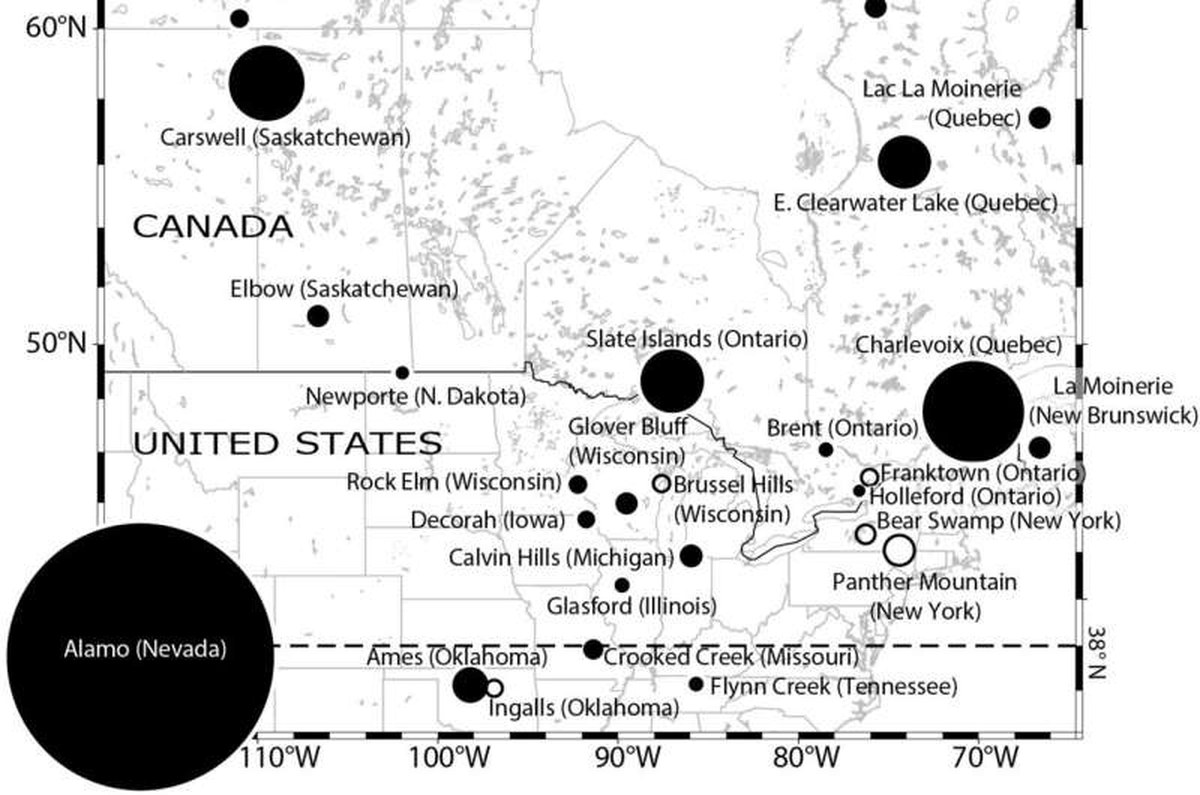 Meteor hit Oklahoma 100 million years later than previously thought
