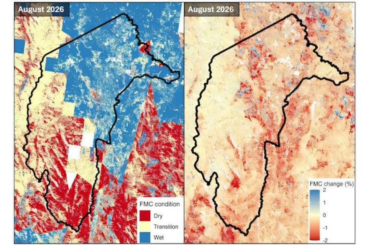 Bushfire season is fast approaching. A new satellite tool can help communities better prepare