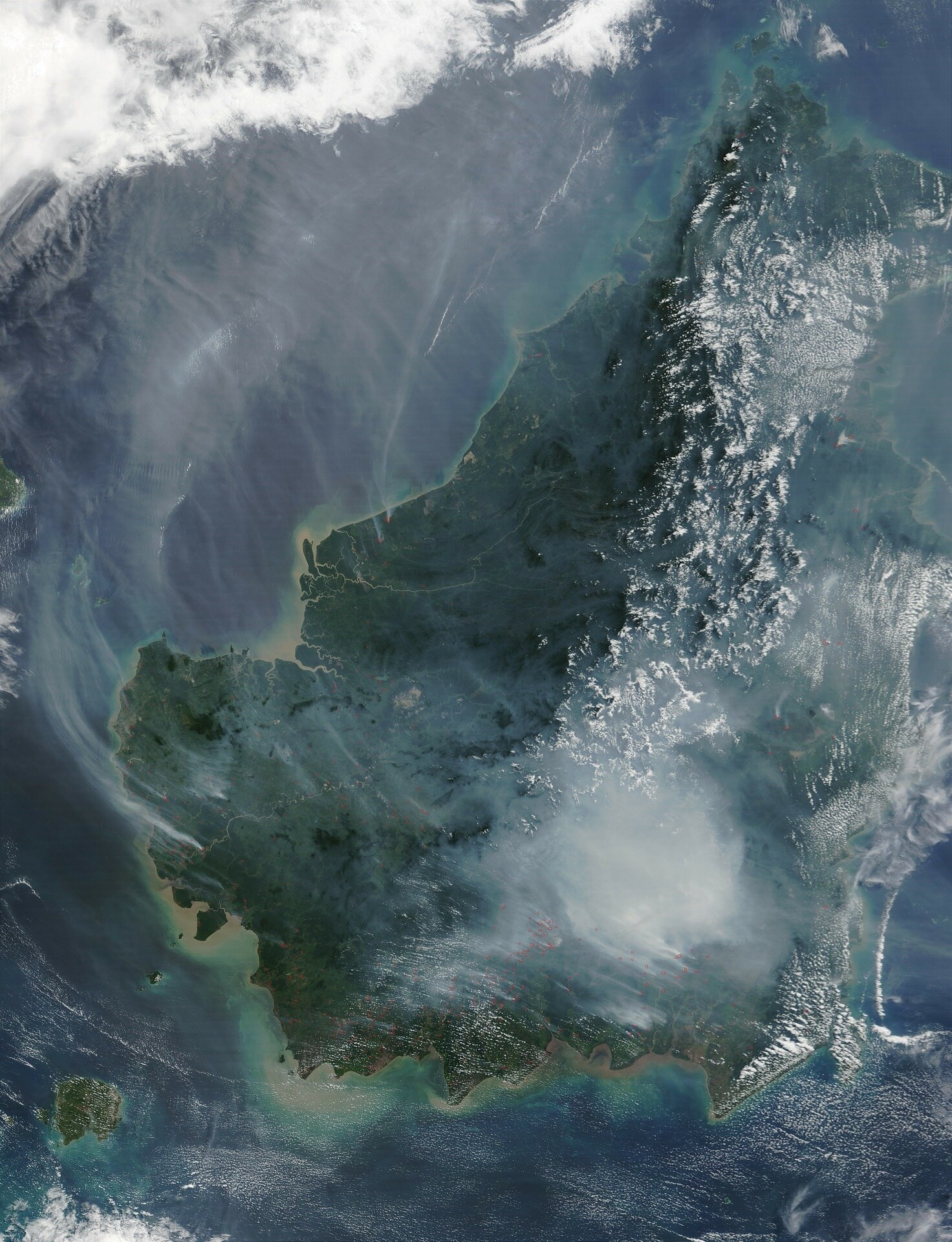 Malezya, Borneo Adası’ndaki Sarawak Eyaleti’nde Hava Kirliliği Alarmı İlan Etti