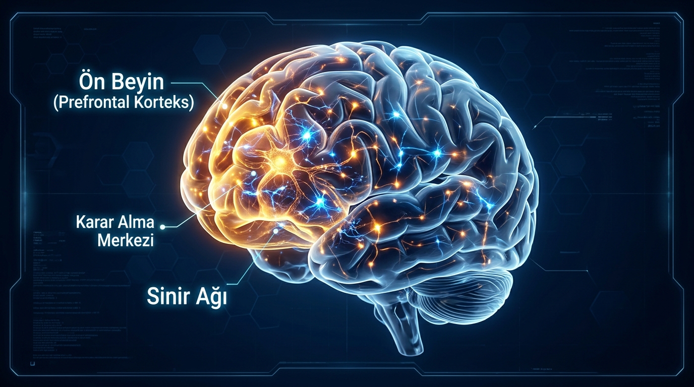 İnsan Beyninde Karar Alma ve Ahlaki Muhakeme Merkezi: Alak Sûresi 15-16. Âyetler ve Prefrontal Korteks Nörobiyolojisi