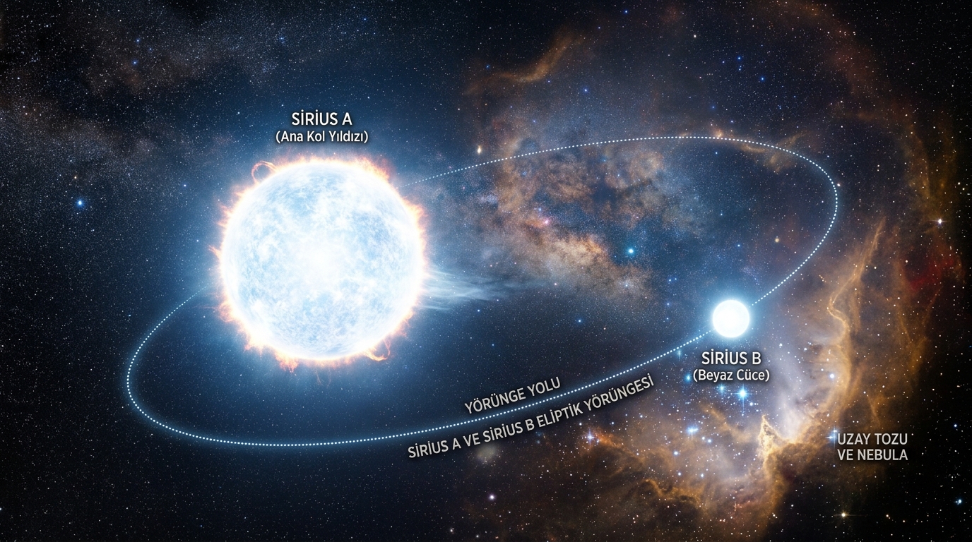 Şi’ra (Sirius) İkili Yıldız Sistemi ve Kütleçekimsel Yörünge: Necm Sûresi 49. ve 9. Âyetler Arasındaki Astrofiziksel Uyum