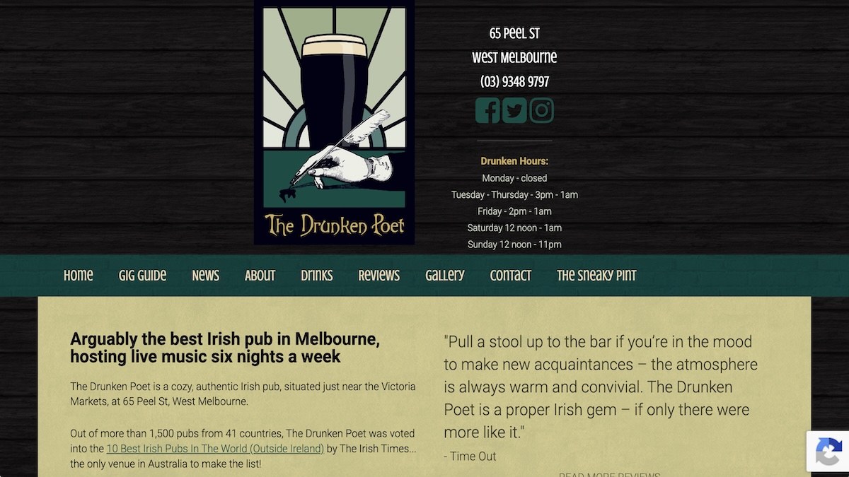 Melbourne’daki Drunken Poet İki Yıla Tamamlıyor: Ekran ve Kumar Makinesiz Bir Pub Kültürü Mirası