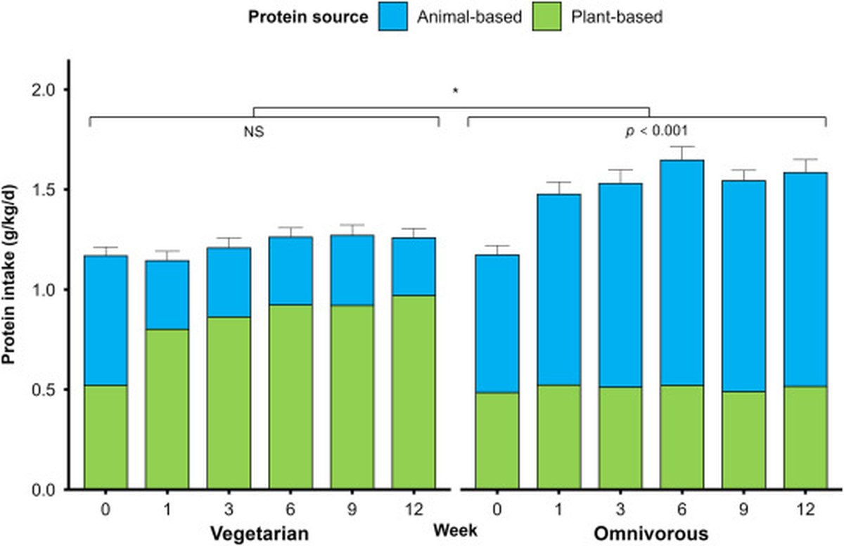 Vegetarians Can Build Muscle Like Meat Eaters. But How Much