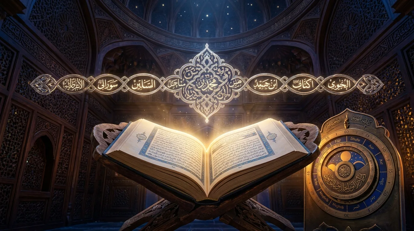 Kur'an ve Sünnet Bütünlüğü, İsnad Zinciri ve Vakitli Namaz Saati
